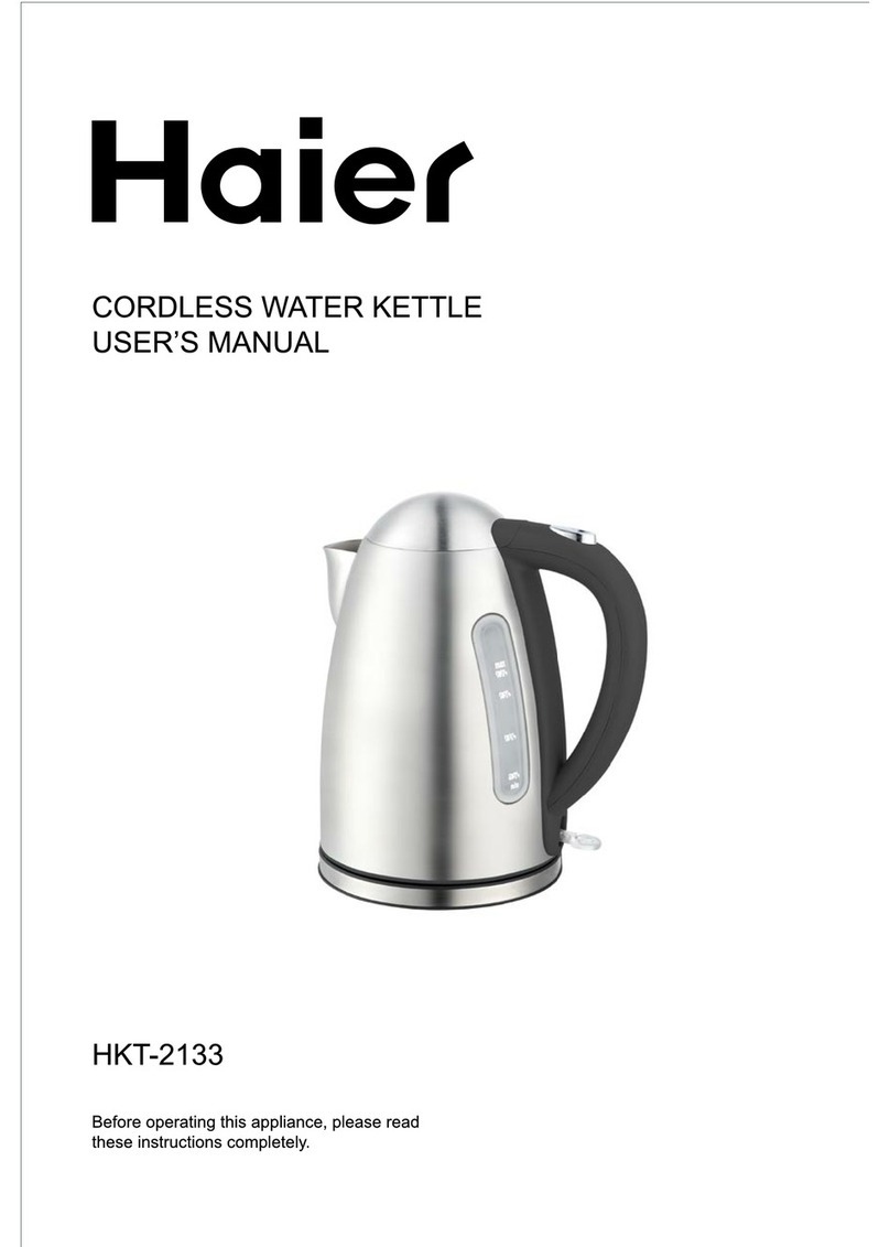 Haier HKT-2133 User manual