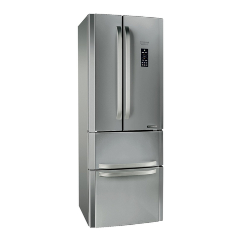 Hotpoint Ariston E4DG AAA X O3 operating instructions