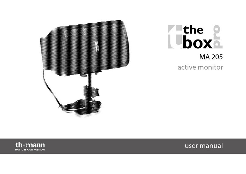 thomann the box pro MA 205 User manual