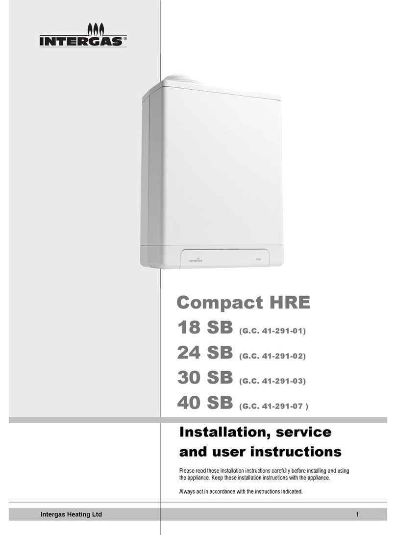 Intergas Compact HRE 18 SB Manual