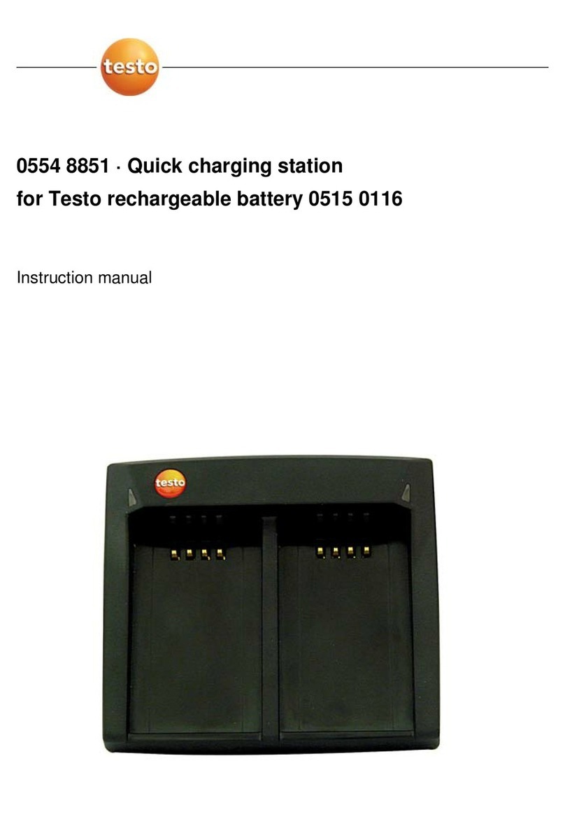 TESTO 0554 8851 instruction manual