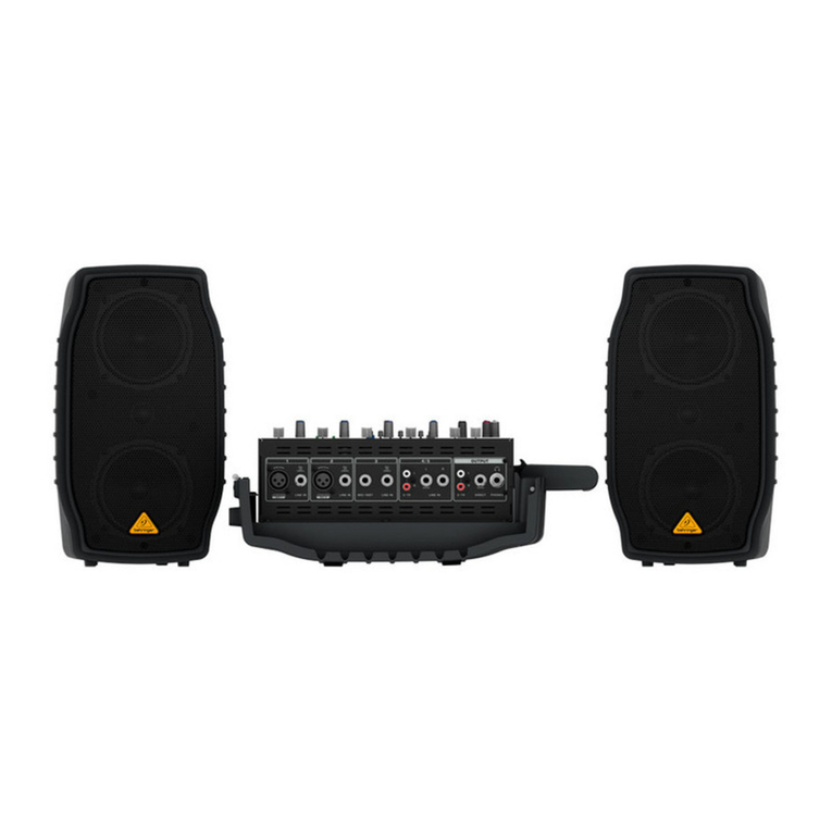 Behringer europort ppa200 User manual