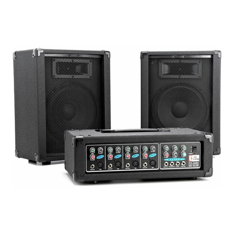 thomann the t.amp PA 4080 user manual thomann the t.amp PA 4080 user manual