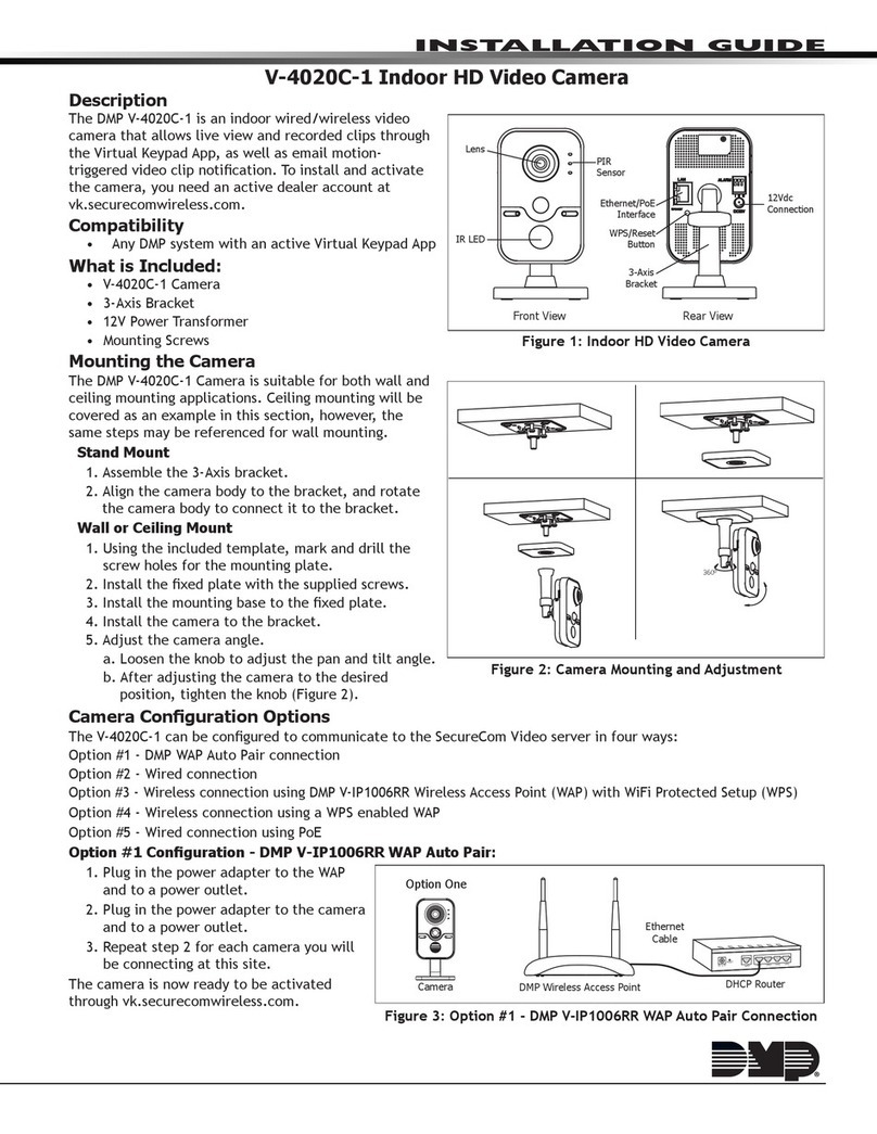 DMP Electronics V-4020C-1 User manual