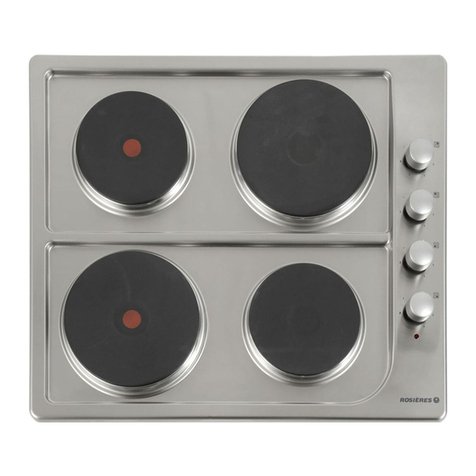 ROSIERES RTL 604 Series User manual