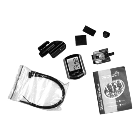 Veloset VS 213 Installation and operation manual