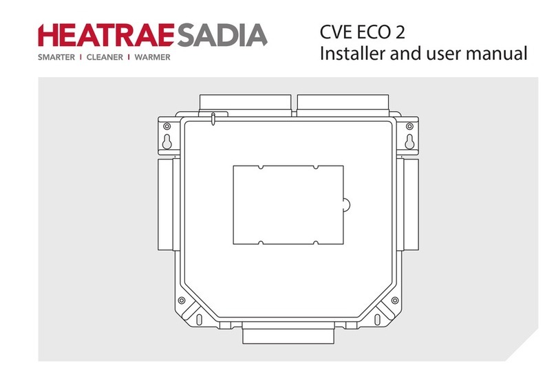 Heatrae Sadia CVE ECO 2 installer and user manual
