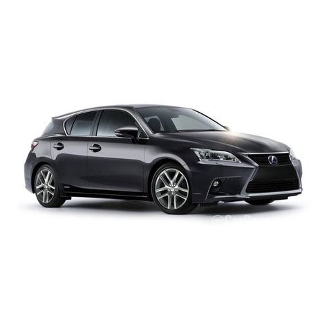 Lexus 2015 CT 200h User manual Lexus 2015 CT 200h User manual