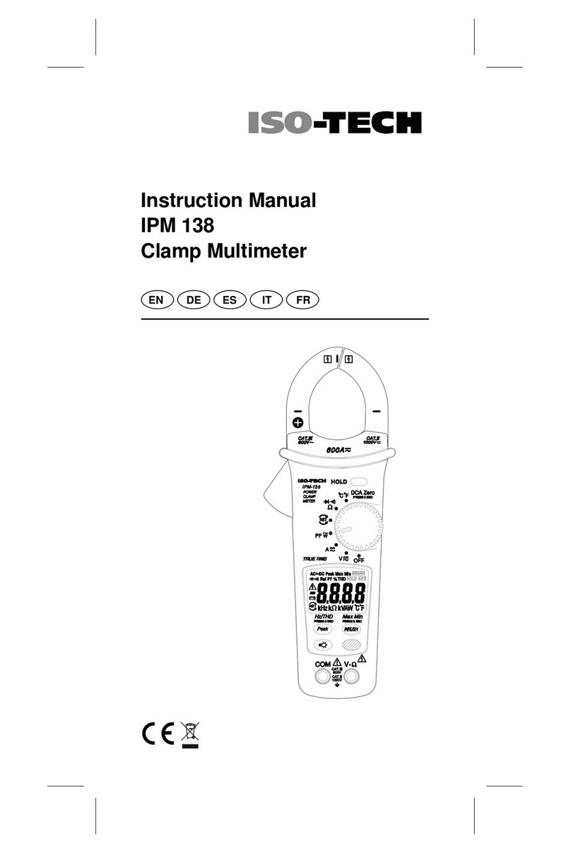 Isotech IPM 138 instruction manual