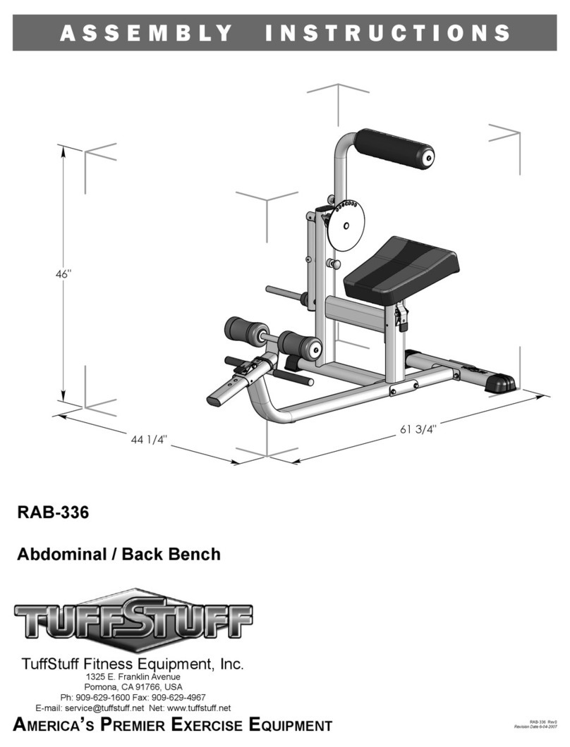 Tuff stuff RAB-336 User manual