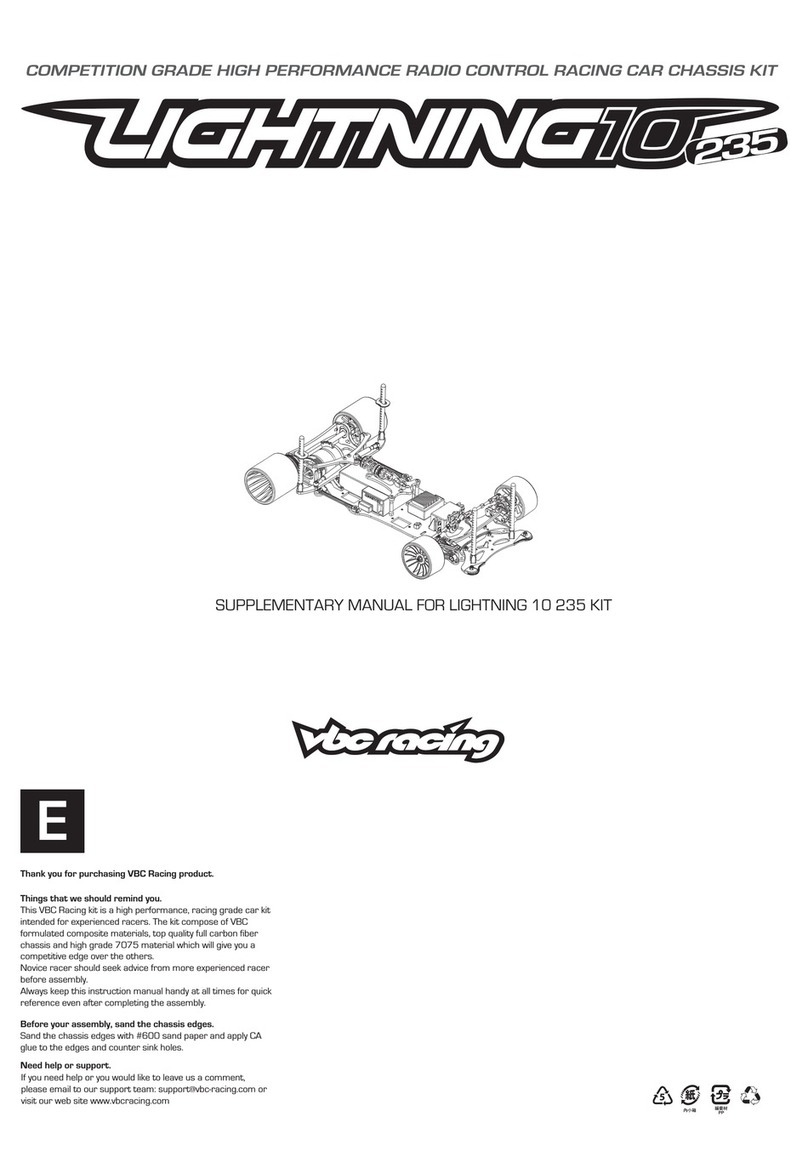 VBC Racing Lightning 10 235 Supplementary manual