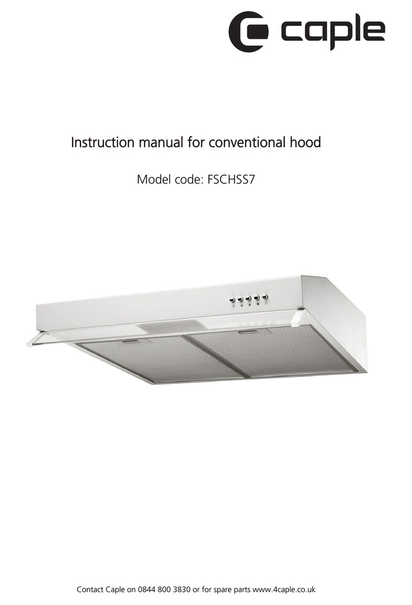 Caple FSCHSS7 User manual