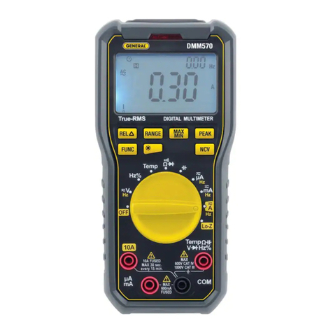 General DMM550 user manual