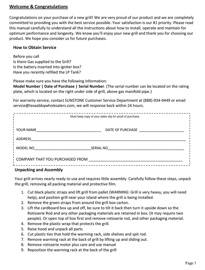 SUNSTONE SUN4B User manual SUNSTONE SUN4B User manual