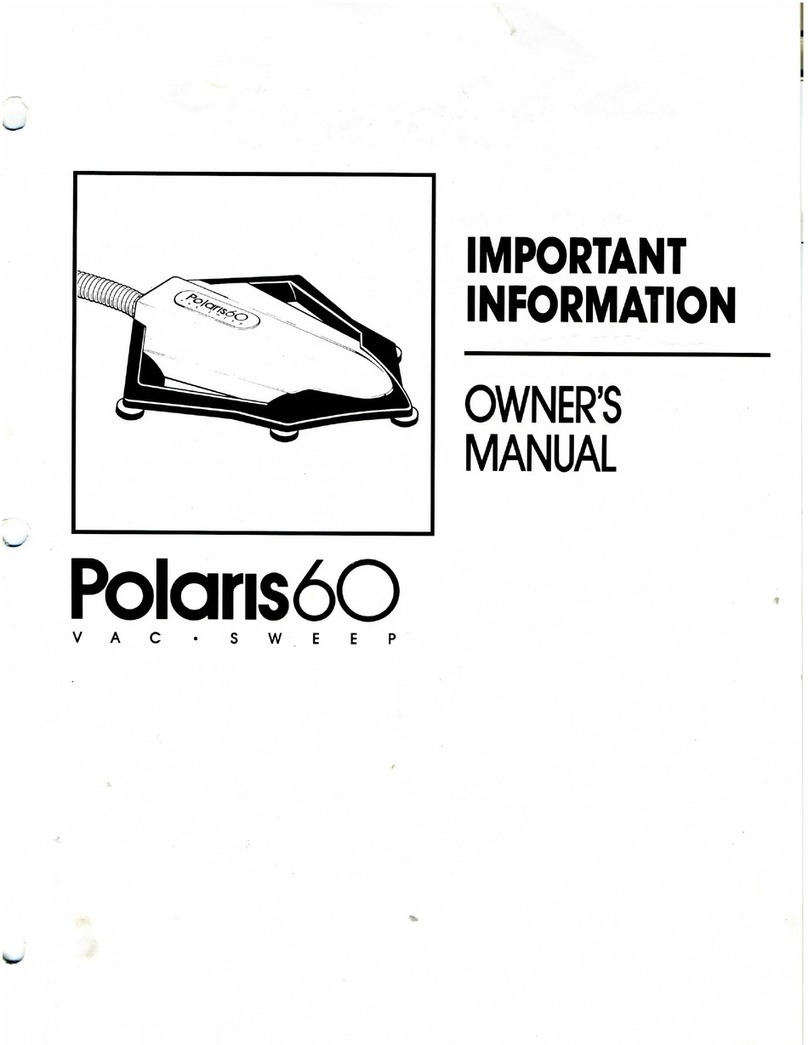 Polaris Vac-Sweep 60 User manual