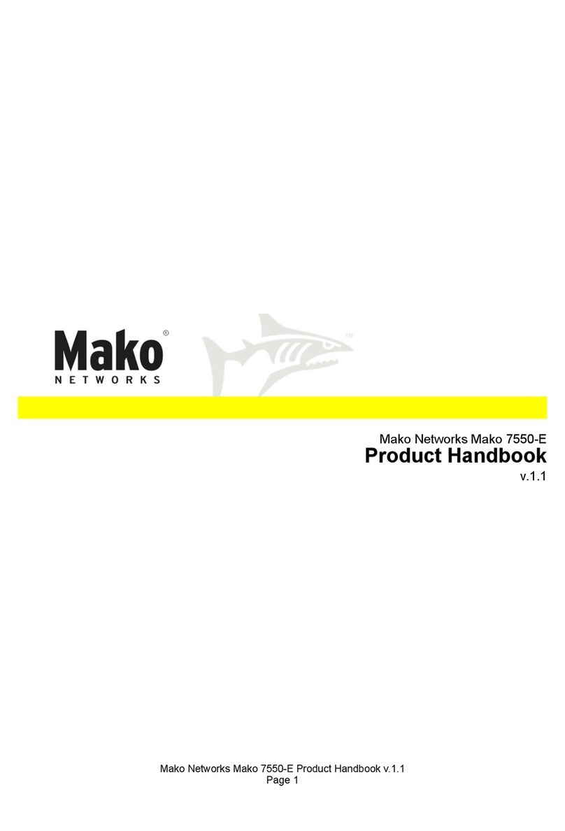 Mako 7550-E Product handbook