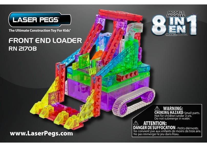LaserPegs Front End Loader RN 2170B User manual LaserPegs Front End Loader RN 2170B User manual