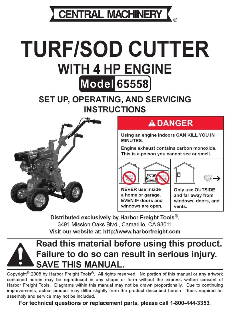 Central Machinery 65558 Set up, operating, and servicing instructions