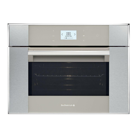 DeDietrich DME1195GX User manual DeDietrich DME1195GX User manual