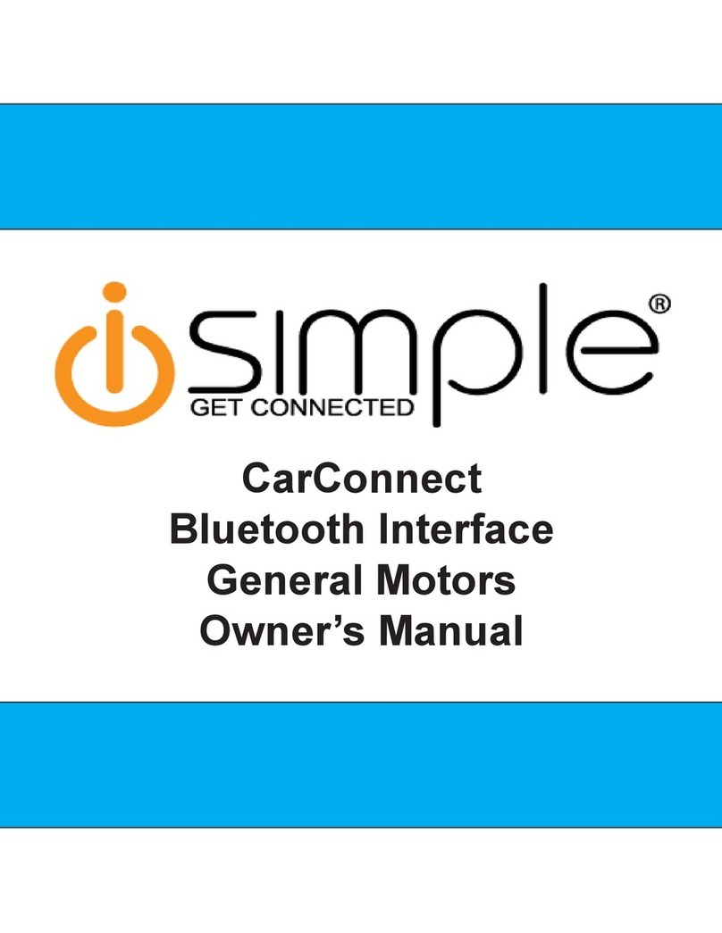 iSimple CarConnect User manual