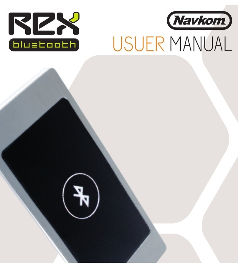 NavCom Technology REX-Bluetooth user manual