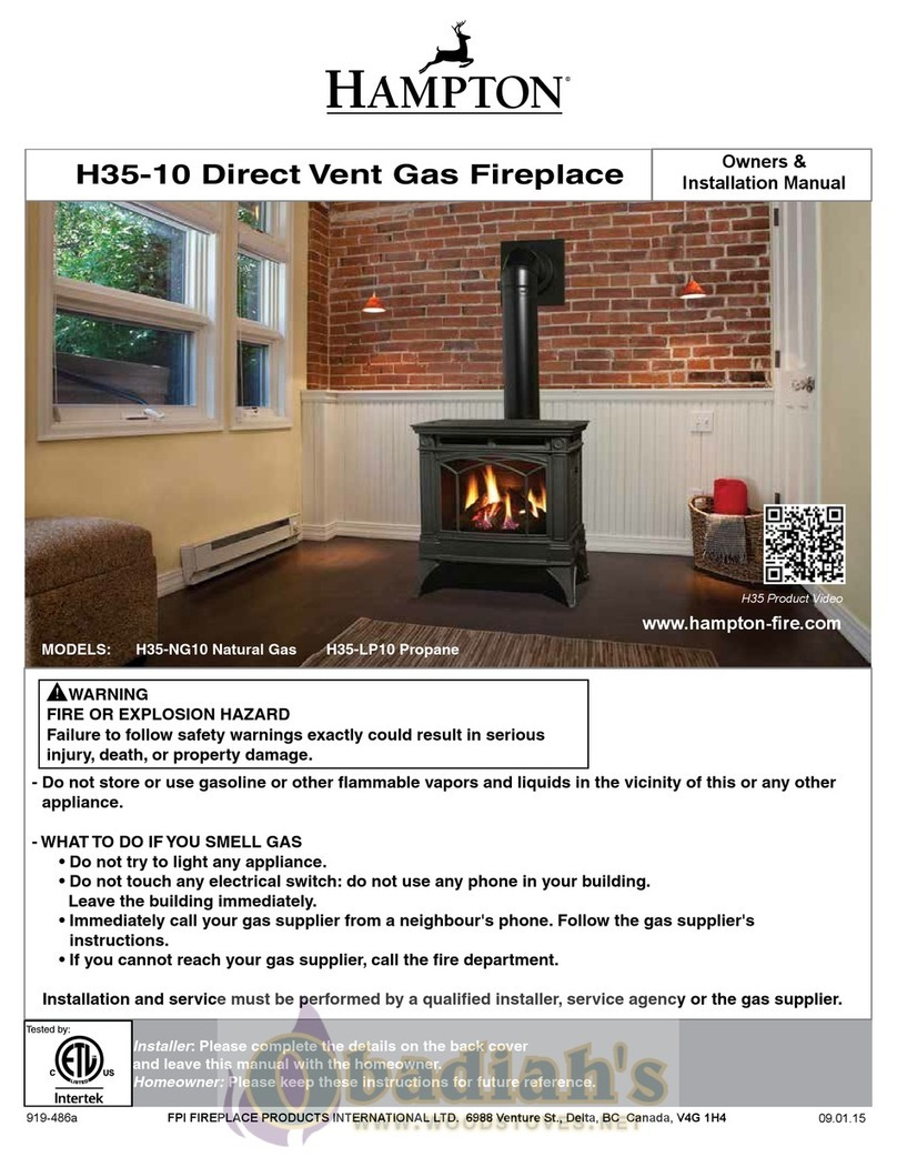 HAMPTON BAY H35-10 Quick start guide