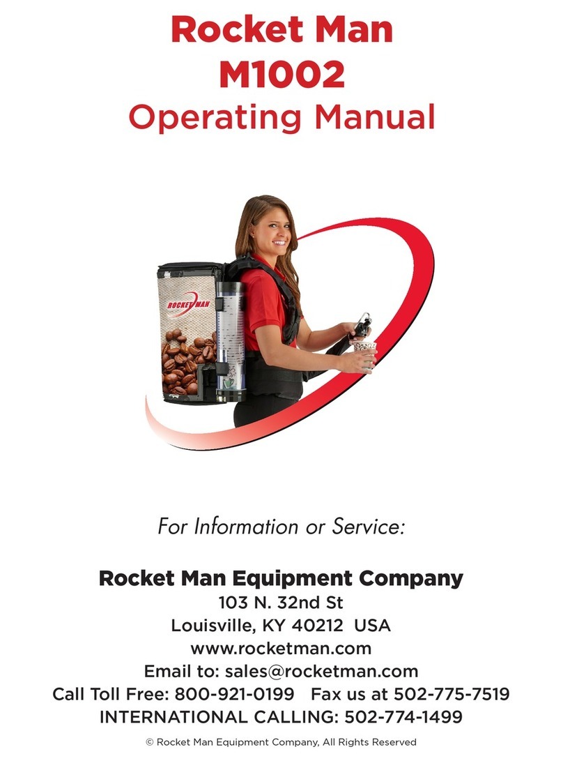 Rocket Man M1002 operating manual