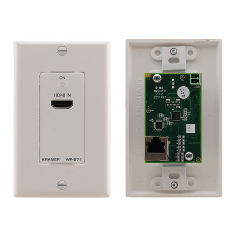 Kramer WP-571 User manual