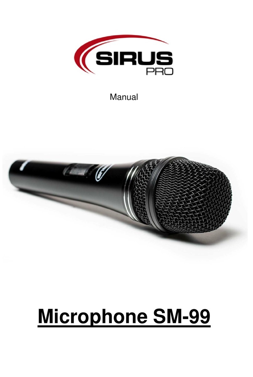 Sirus SM-99 manual