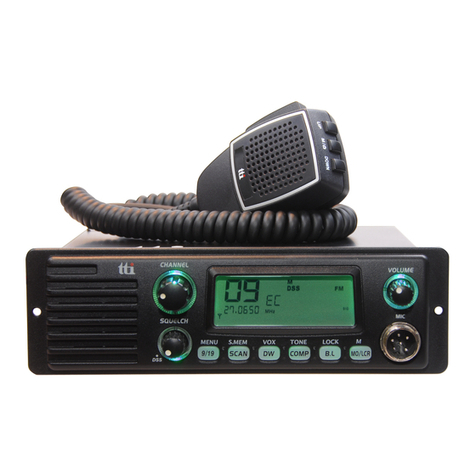 TTI TCB-1100 User manual