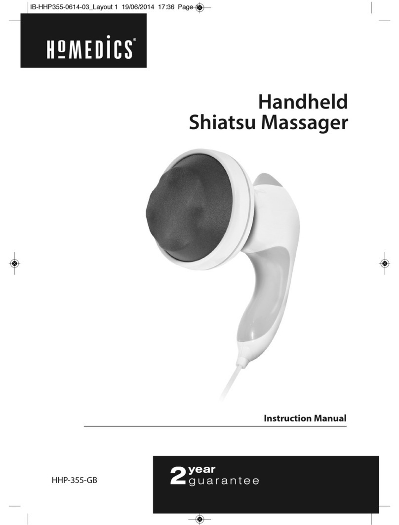 HoMedics HHP-355-GB instruction manual