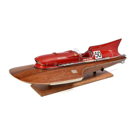 Carrera Ferrari Boat Arno XI Assembly and operating instructions