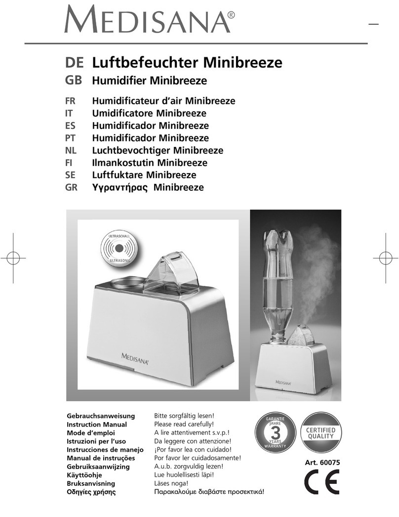 Medisana Minibreeze 60075 User manual