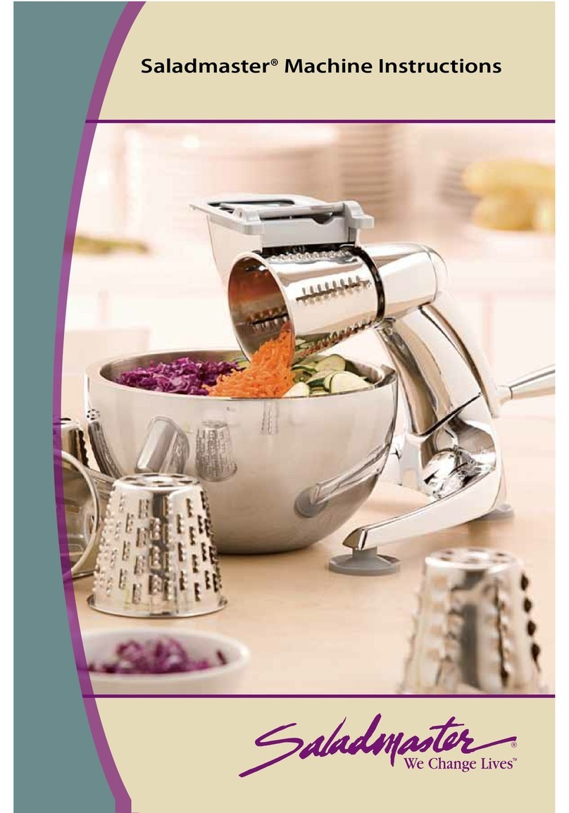 Saladmaster L10172SA instructions