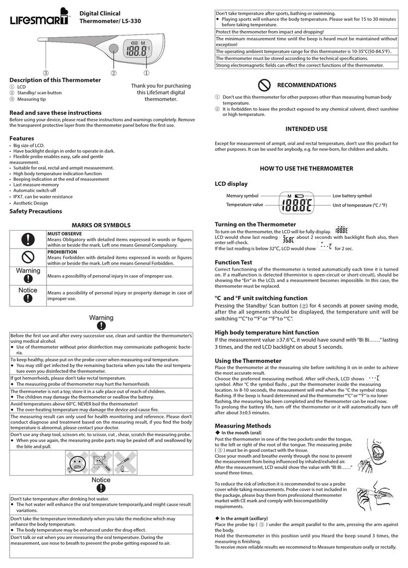 Life Smart LS-330 user manual