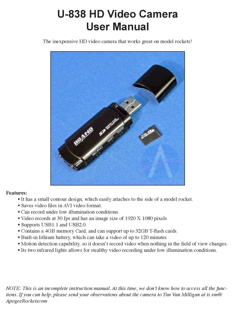Apogee U-838 user manual