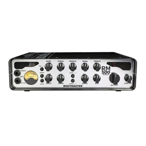 Ashdown Rootmaster 500 user manual