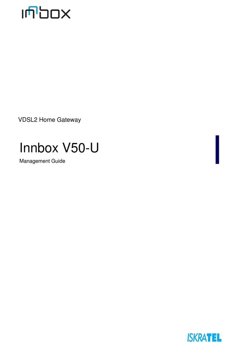 Iskratel Innbox V50-U Management guide