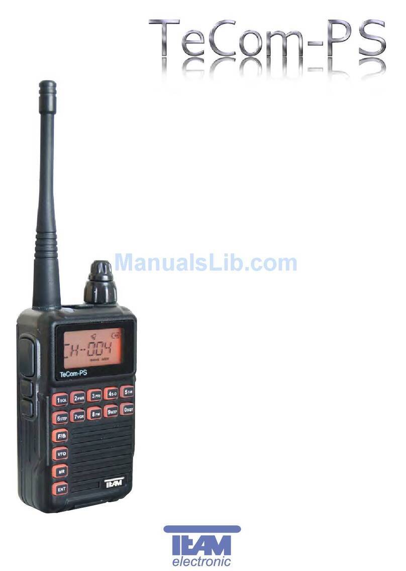 Team Electronic Tecom-PS PR8059 user manual