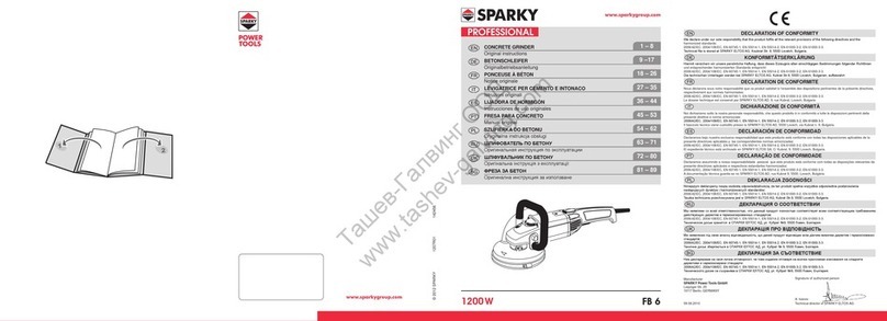 Sparky Group 6 User manual