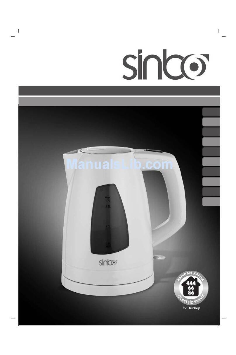 Sinbo SK 7302 User manual Sinbo SK 7302 User manual