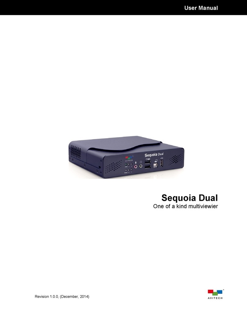Avitech Sequoia Dual user manual