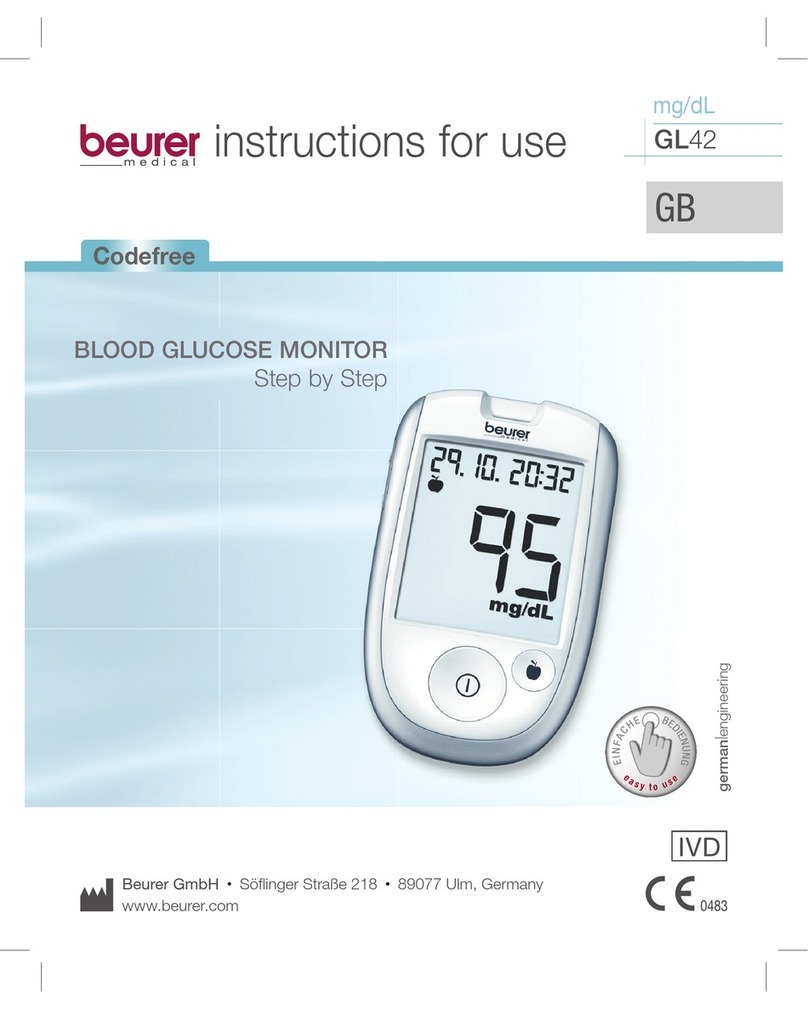 Beurer GL42 Instructions for use