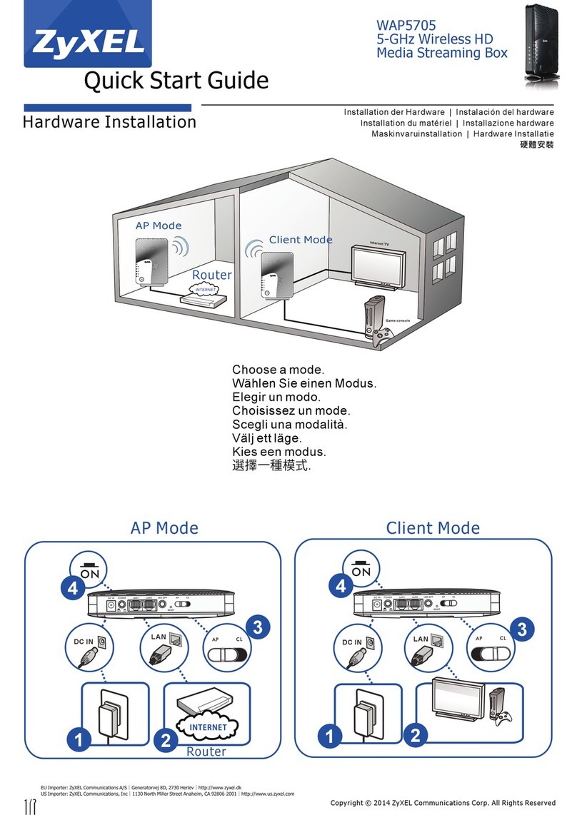 ZyXEL Communications WAP5705 User manual