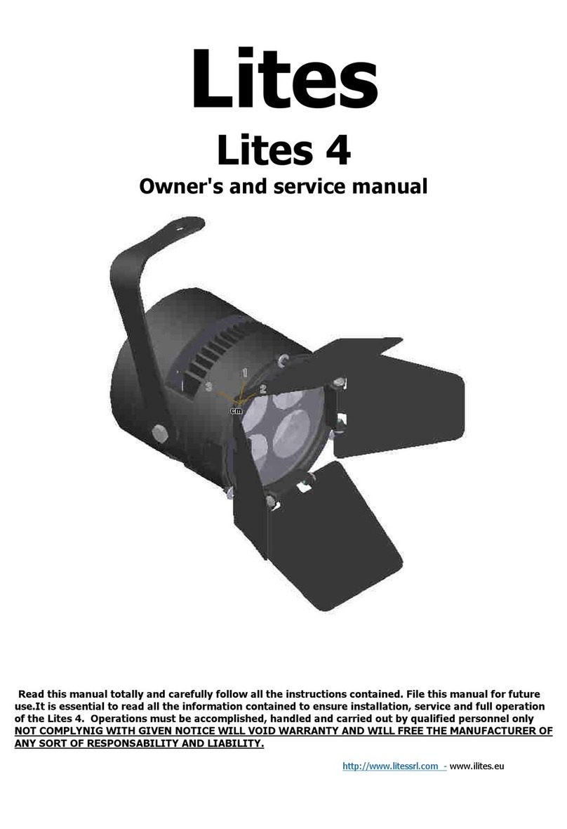 Lites Lites4 Instruction Manual