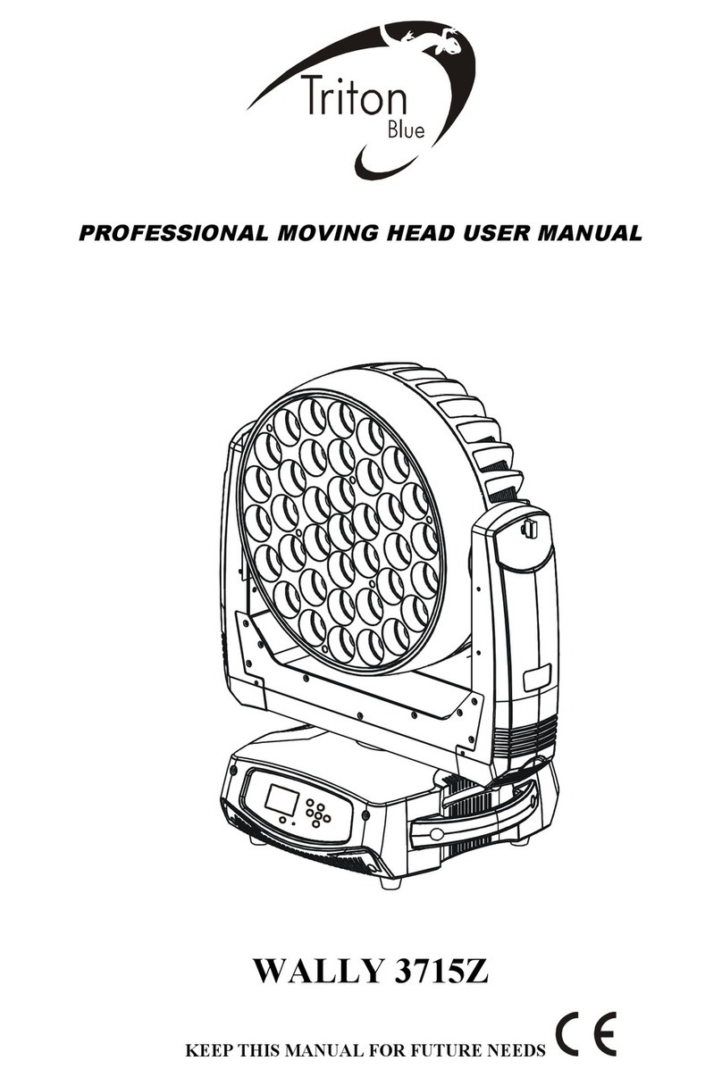 Triton Blue WALLY 3715Z User manual