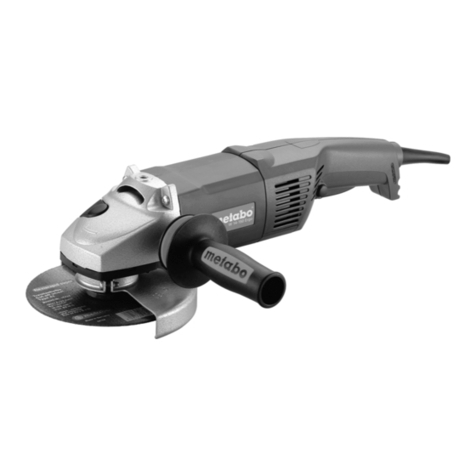 Metabo WA 14-125 Ergo Operation instructions
