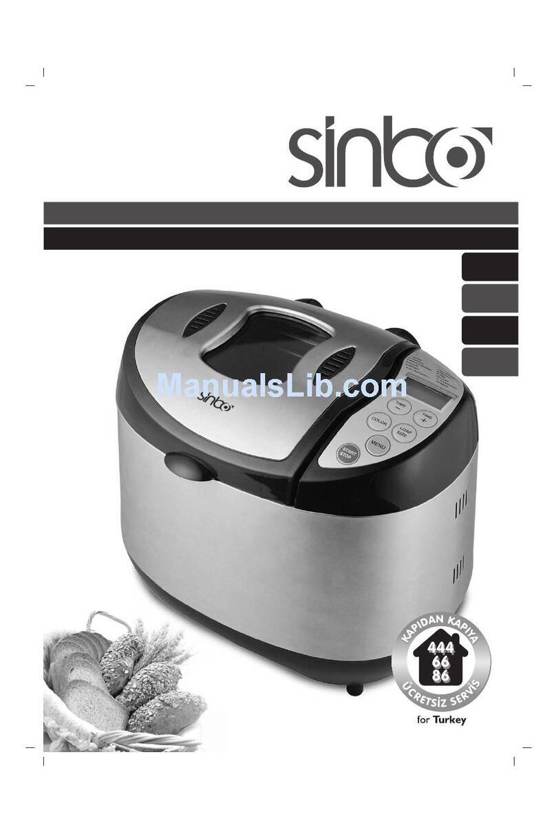 Sinbo SBM 4712 instruction manual