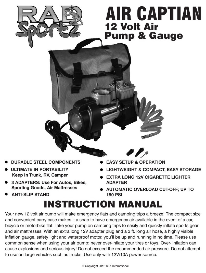 DTX 2146 Rad Air Captain instruction manual