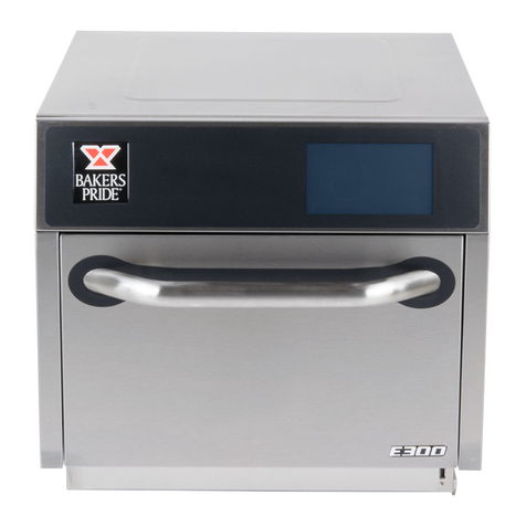 Bakers Pride E300 Installation & operation manual